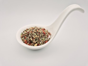 Schafskäse-Mozarella Gewürzzubereitung